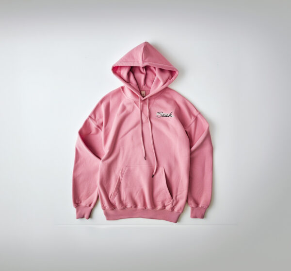 Sesh Skateboarder Pink Hoodie